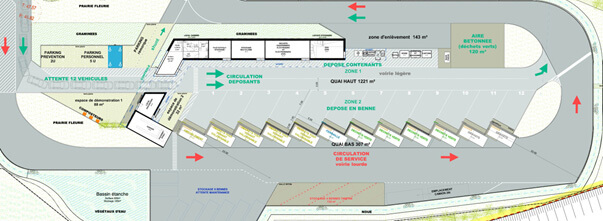 Plan déchetterie Noyon